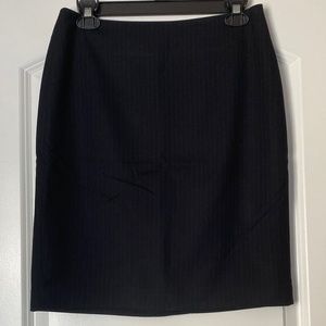 Banana Republic Factory Pinstripe Pencil Skirt
